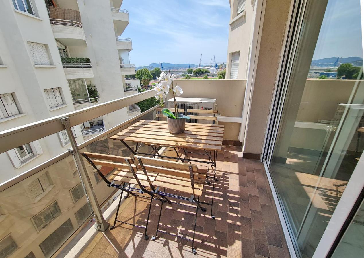 Gregbnb - T2 Pleine Ville - Climatise - Balcon - 1 Toulon Exterior photo